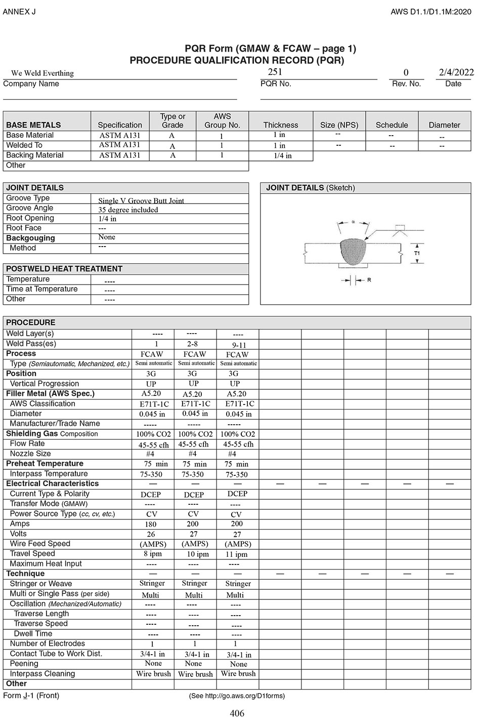 Understanding Welding Procedure Specifications (WPS) and Procedure ...