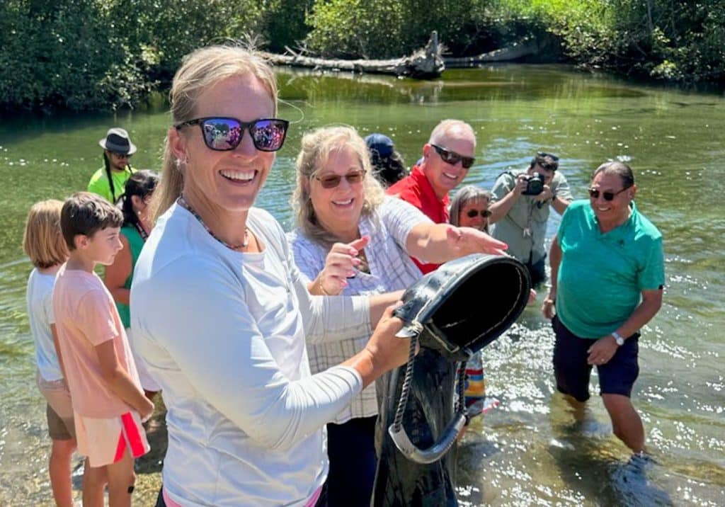 Morrison-Maierle Employee-Owners Join Ceremonial Salmon Release Event