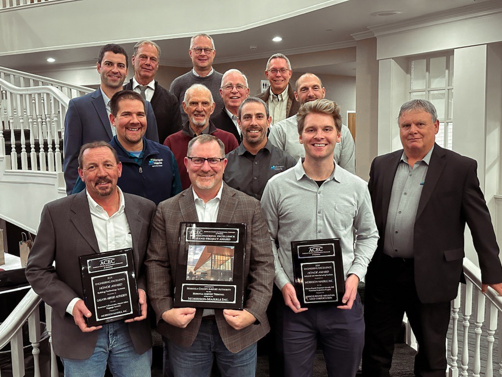 Morrison-Maierle receives 2024 ACEC-Montana Grand Project Award and Three Engineering Excellence Awards