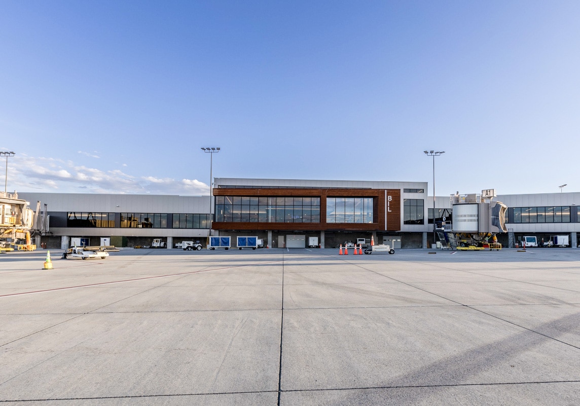 The Billings Logan International Airport Terminal Expansion project received the Structural Systems Award. 