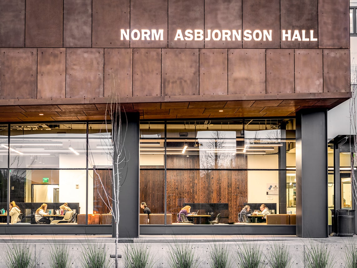 This building was made possible by—at the time—the largest donation to the Montana University system. 