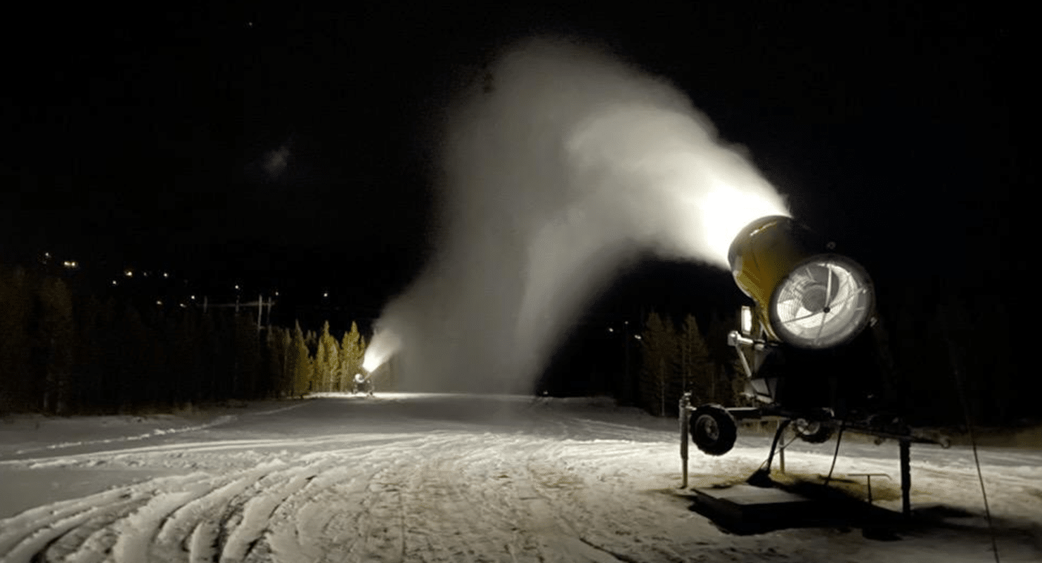 Reclaimed-water snowmaking is gaining popularity as ski areas and communities face changing snowfall and limited effluent disposal options. 