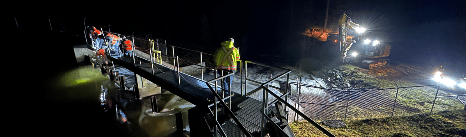 Lower Flower Creek Diversion Dam Emergency Inspection and Mitigation