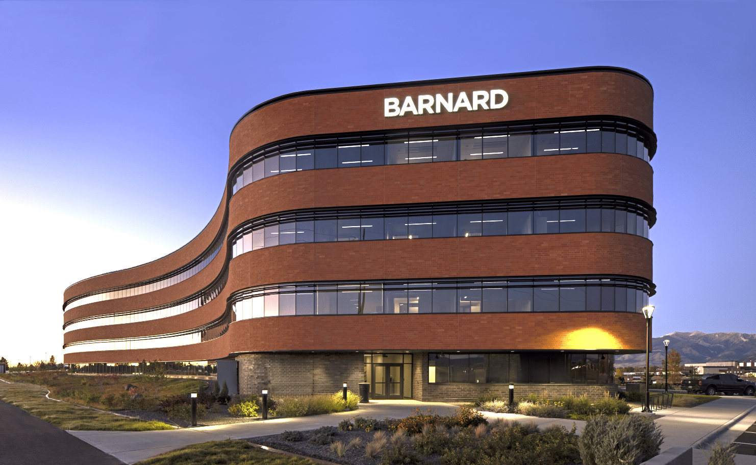 Barnard's Corporate Headquarters building project won the Structural Systems Honor Award. 
