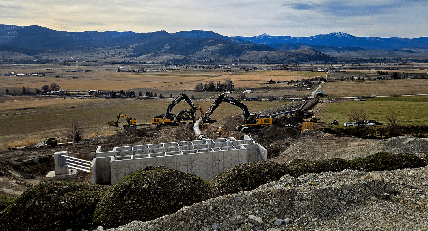 The Jocko Area Canal Conversion, Phases 1-4 project won the Water Resources Honor Award. 